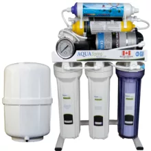 دستگاه تصفیه کننده آب آکوآ اسپرینگ مدل RO-S151 به همراه فیلتر مدل 02 مجموعه 3 عددی