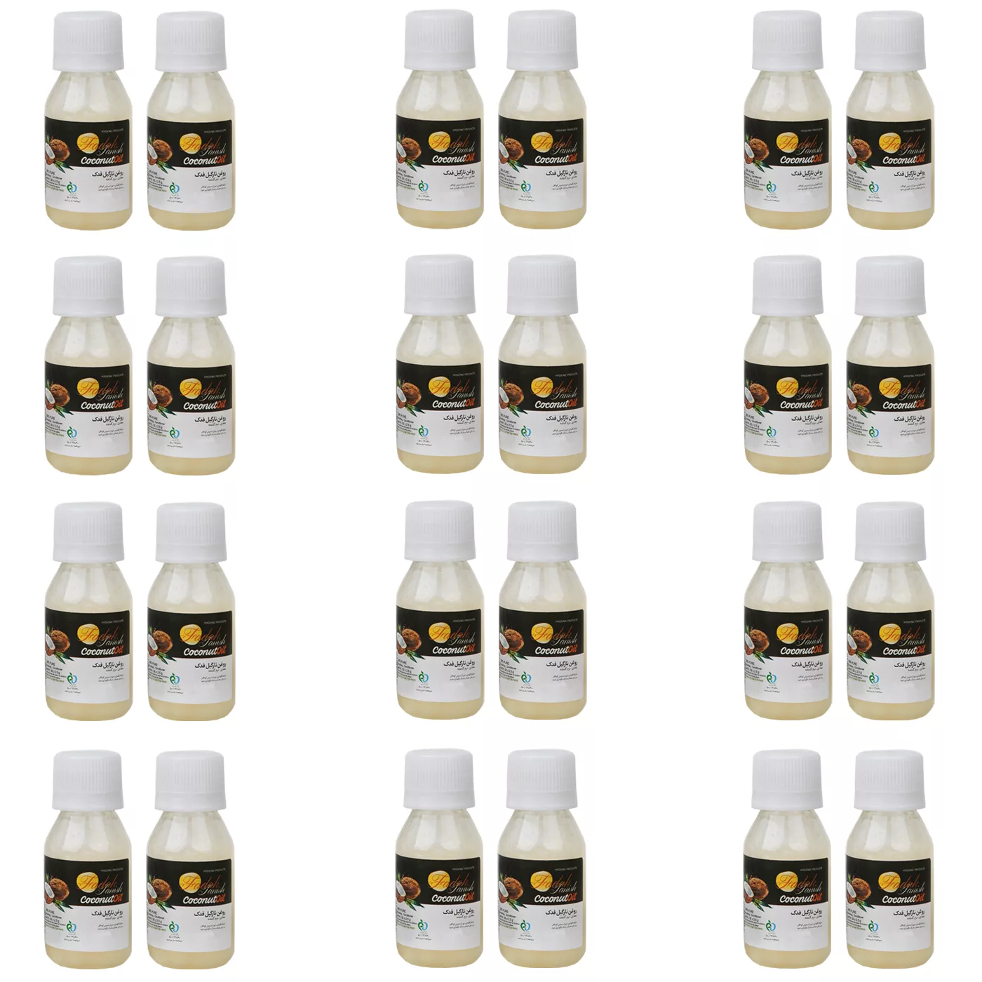 روغن بدن فدک تانیش مدل Coconut حجم 50 میلی لیتر مجموعه 24 عددی