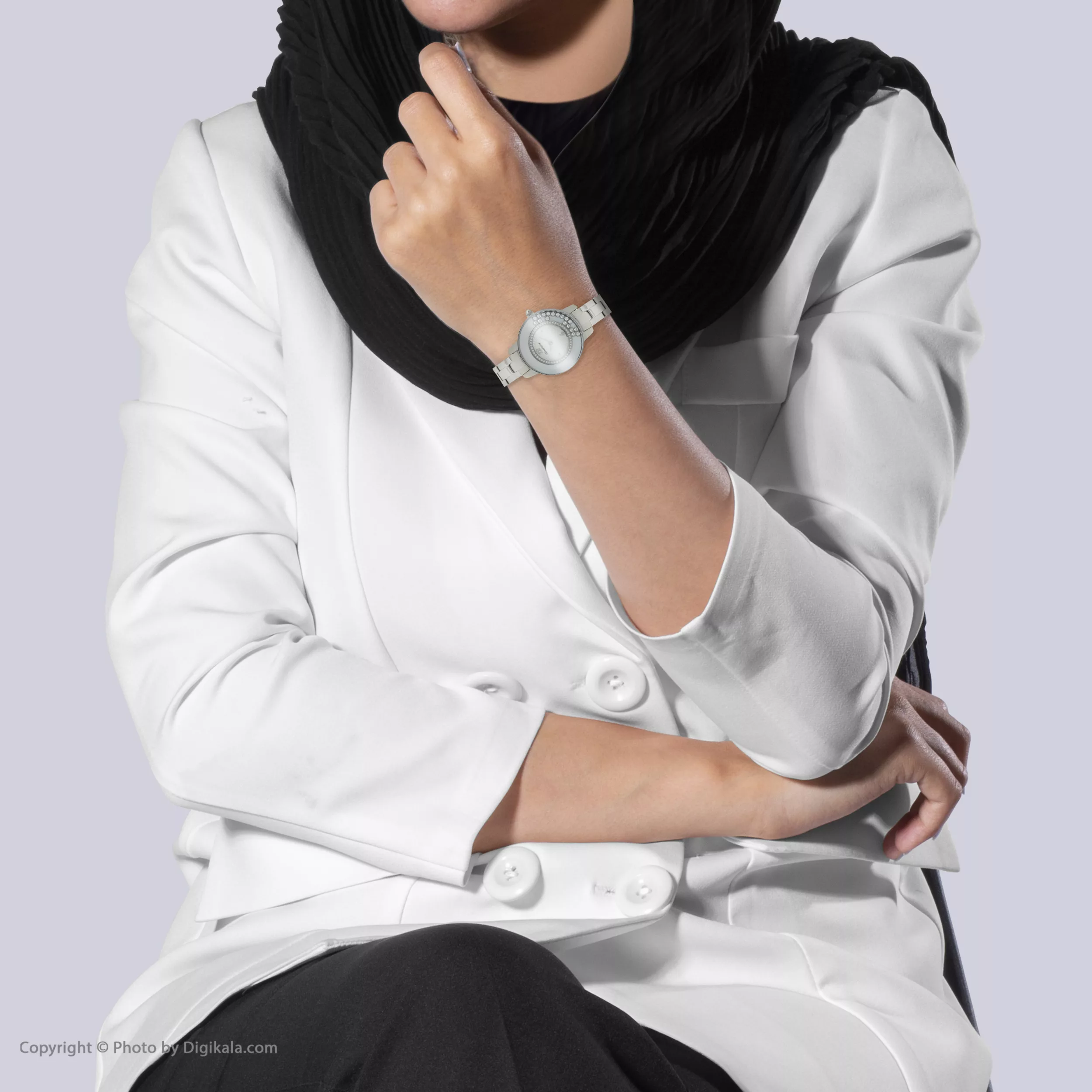 ساعت عقربه ای زنانه رومانسون مدل RM7A30QLWWA1R1