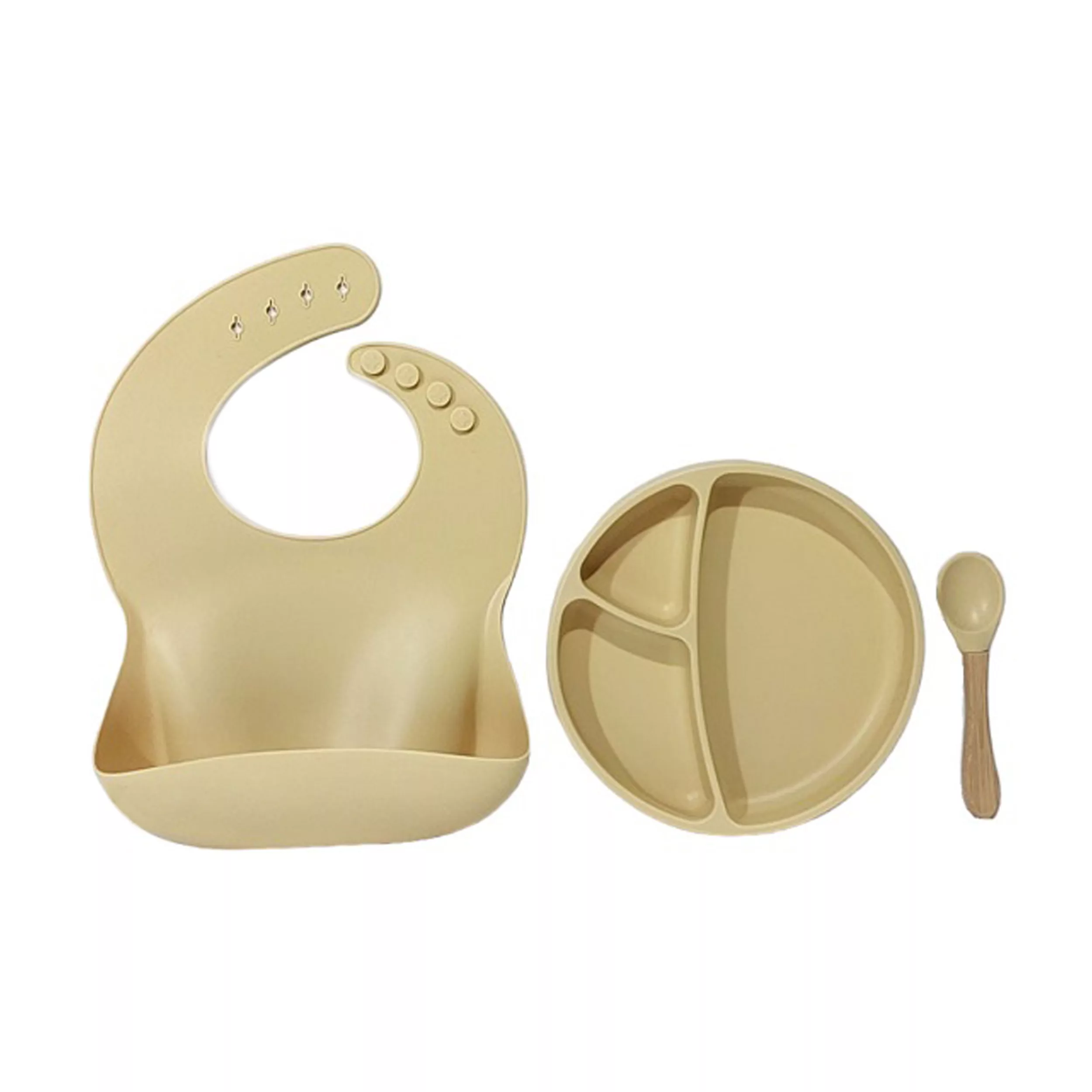 ست ظرف غذا کودک مینیک اوی اوی مدل Oi70020 مجموعه 3 عددی