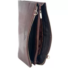 کیف دستی چرم بارز مدل DF30.LIZARD