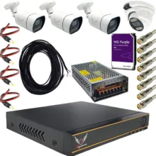 سیستم امنیتی رایمون مدل 2 مگاپیکسل کد RP-2MP-MS1T4C-04