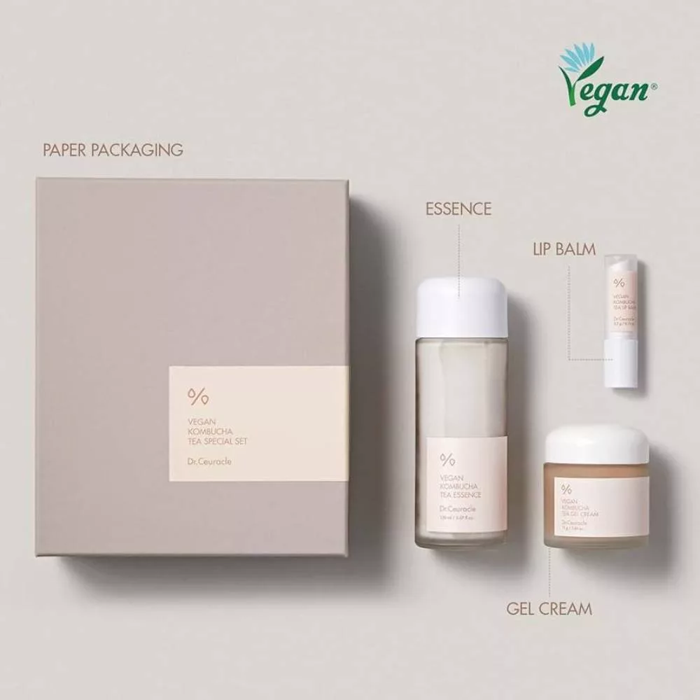 مجموعه مراقبت از پوست دکتر سراکل مدل Kombucha Tea مجموعه 3 عددی