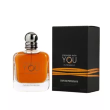 ادو پرفیوم مردانه امپریو آرمانی مدل استرانگر ویت یو اینتنسلی با رایحه گرم حجم 100 میلی لیتر