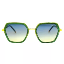 عینک آفتابی چند ضلعی زنانه آیزاستار مدل EYESSTAR-PR147WS-C3