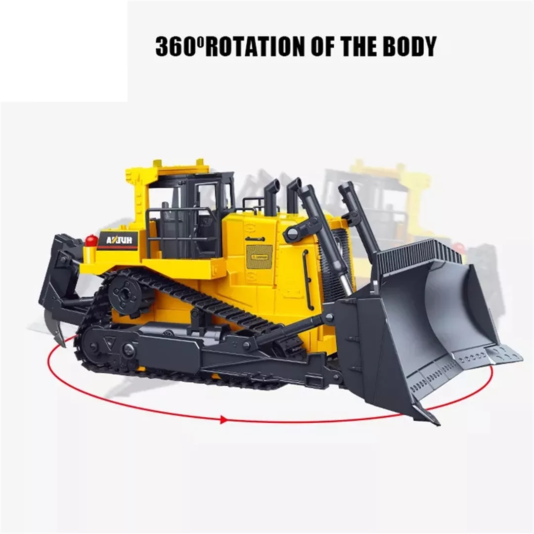 ماشین بازی کنترلی هوینا مدل RC BULLDOZER کد 1554