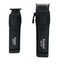 ماشین اصلاح موی سر و صورت شارژی کیمی مدل KM-2797-plus بسته 2 عددی