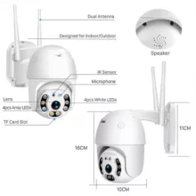 دوربین مداربسته تحت شبکه هوشمند مدل چرخشی بیسیم WIFI V380