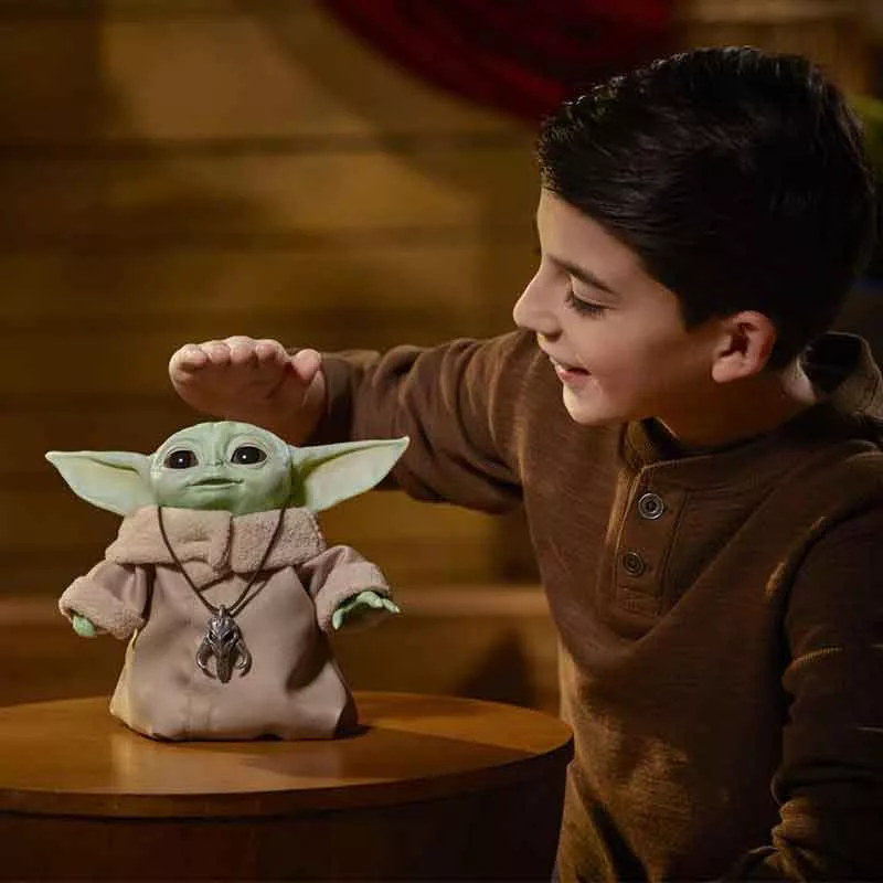 عروسک مدل بیبی یودا طرح The Child Animatroni ارتفاع 20 سانتی متر