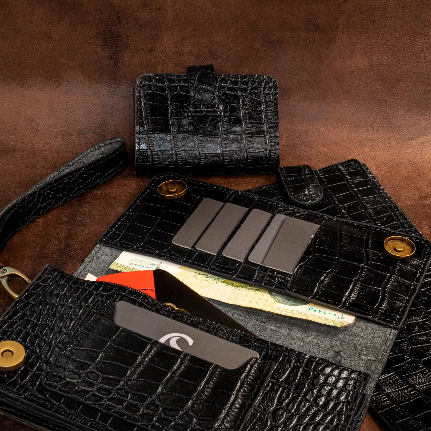 ست هدیه چرم عطارد مدل A06