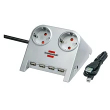چندراهی برق برننشتول مدل هاب 4 پورت USB