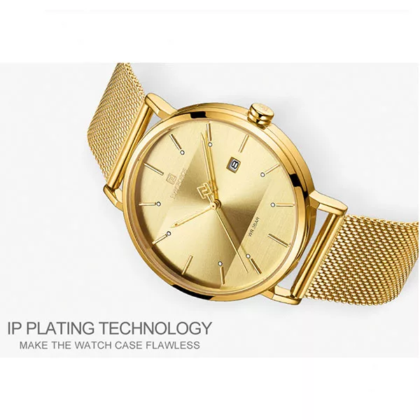 ساعت مچی عقربه ای زنانه نیوی فورس مدل NF3008 GG