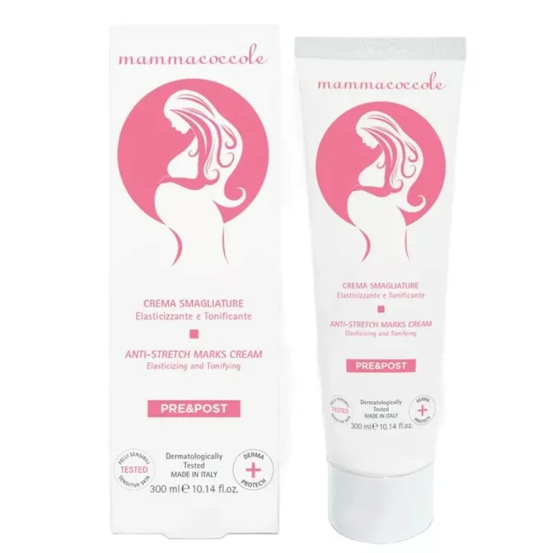 کرم رفع ترک بدن ماما کوکول مدل shay حجم 300 میلی لیتر