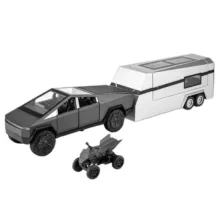 ماکت ماشین ناب سل مدل تسلا سایبر تراک مجموعه سه عددی