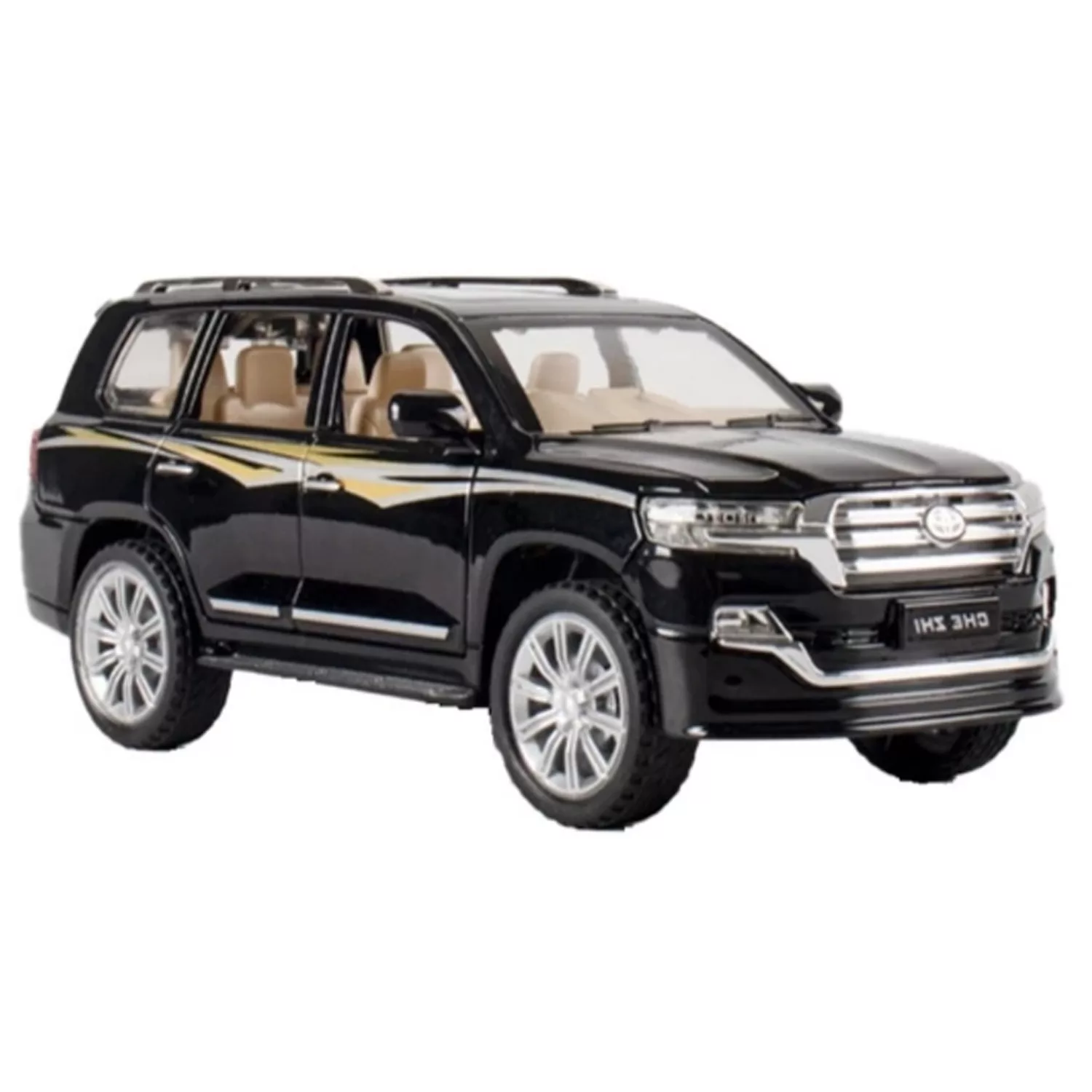 ماشین بازی چه ژی مدل فلزی 6 درب بازشو تویوتا دودزا