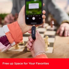 فلش مموری سن دیسک مدل SDDDC6 PHONE DRIVE ( USB/TYPE-C ) ظرفیت 64 گیگابایت