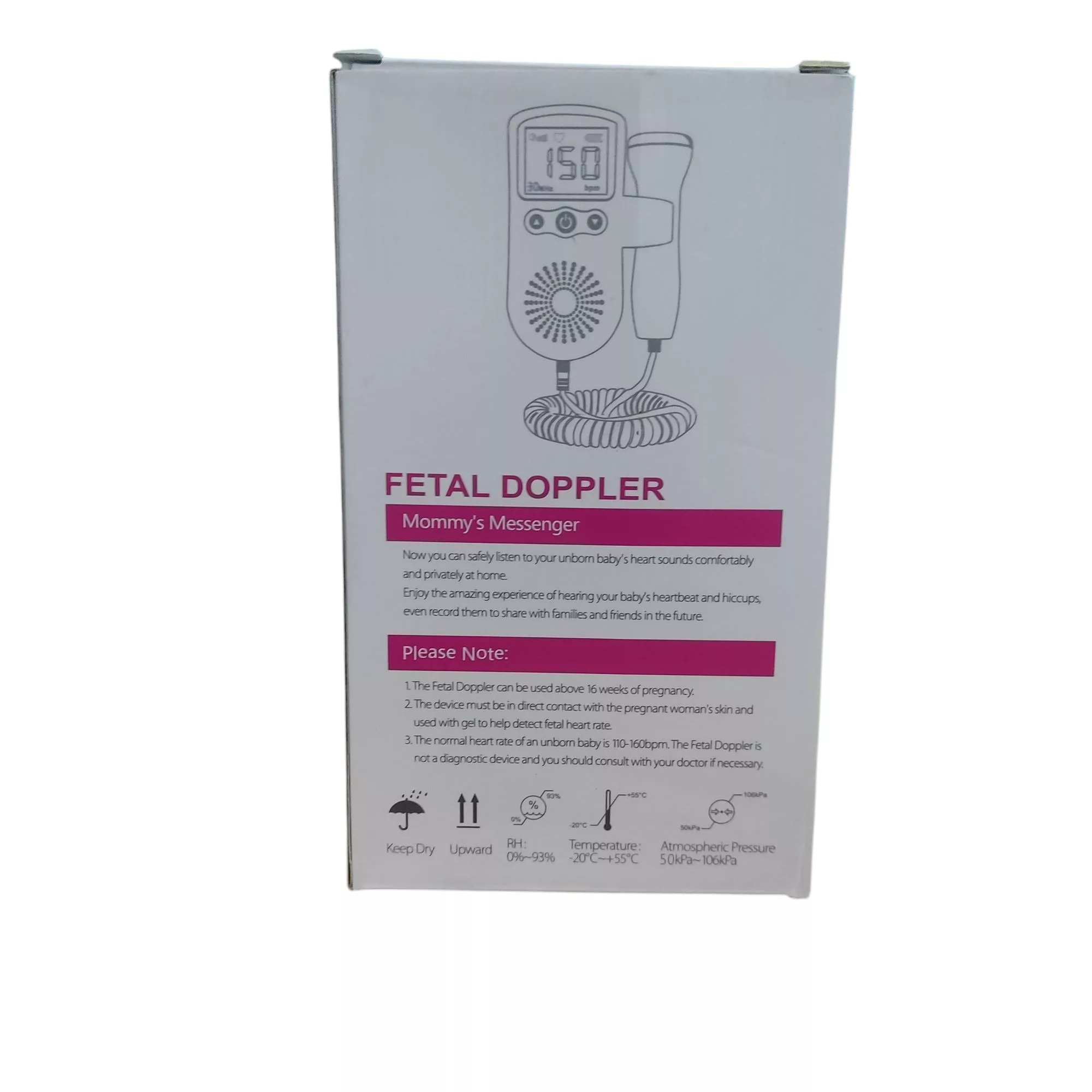 دستگاه شنود صدای قلب جنین مدل JSL-T501