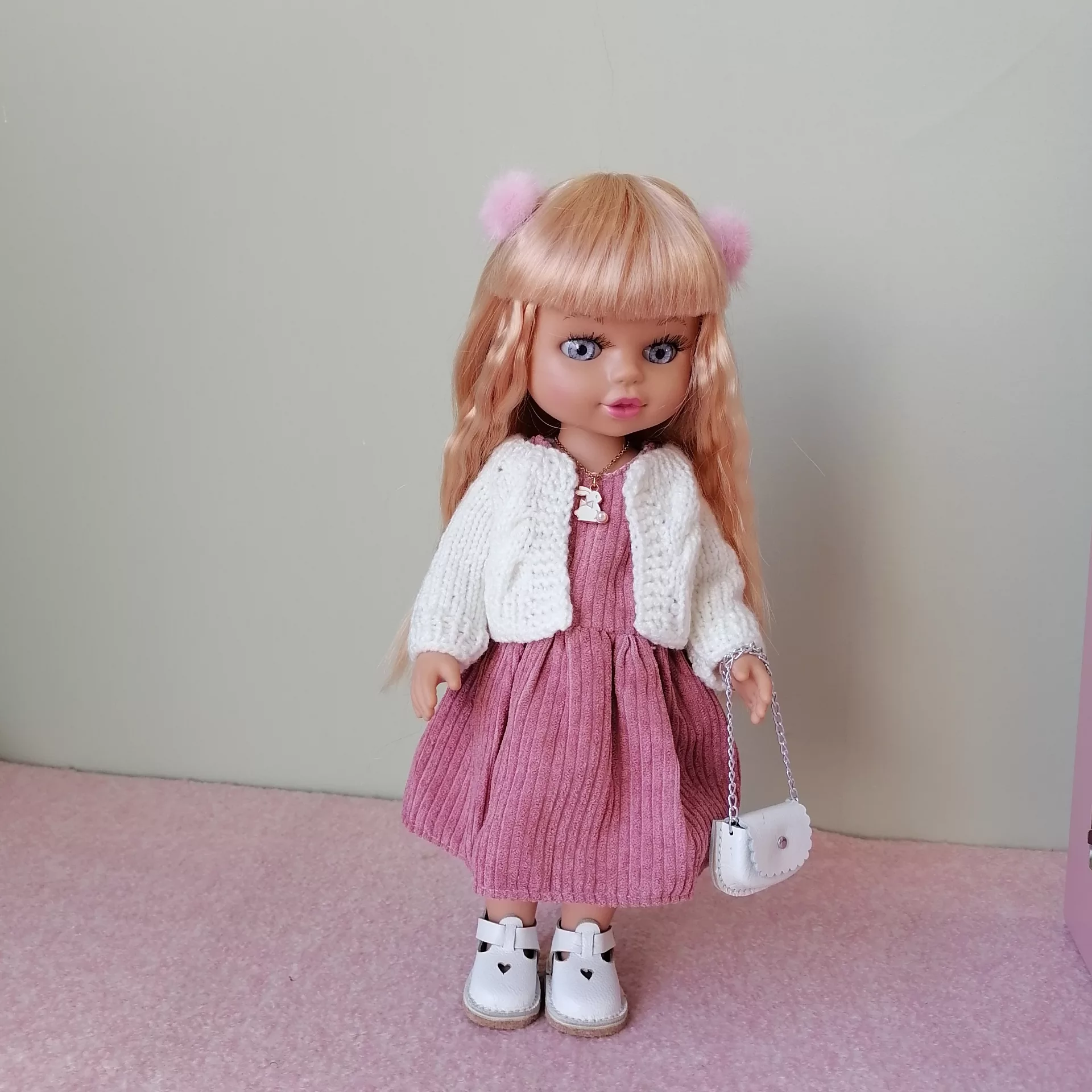 عروسک مدل کمد و لوازم ارتفاع 40 سانتی متر