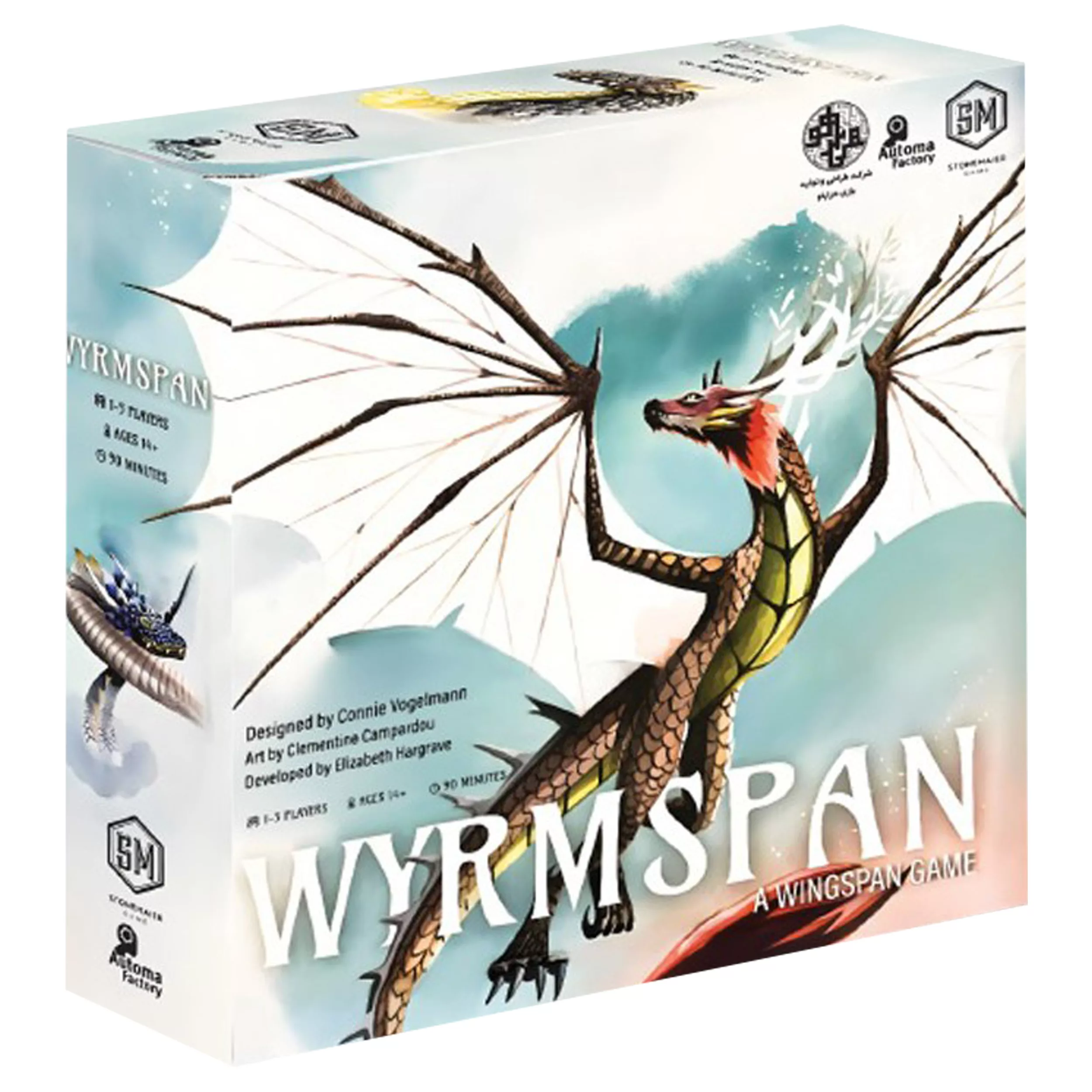 بازی فکری مدل ویرمسپن Wyrmspan