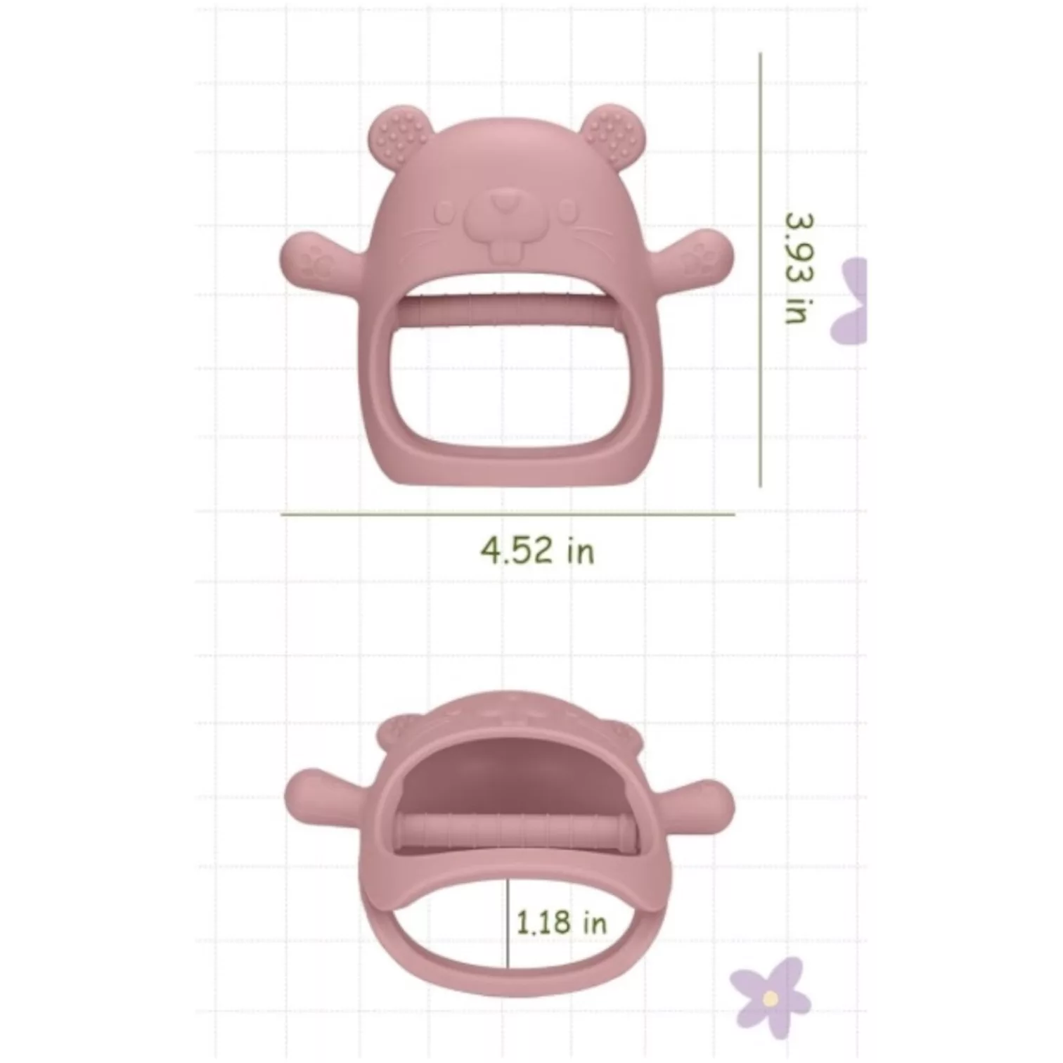 پستانک ارتودنسی مدل سیلیکونی کد DN33