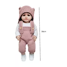 عروسک مدل دختر عسل کد 98009 ارتفاع 56 سانتی متر