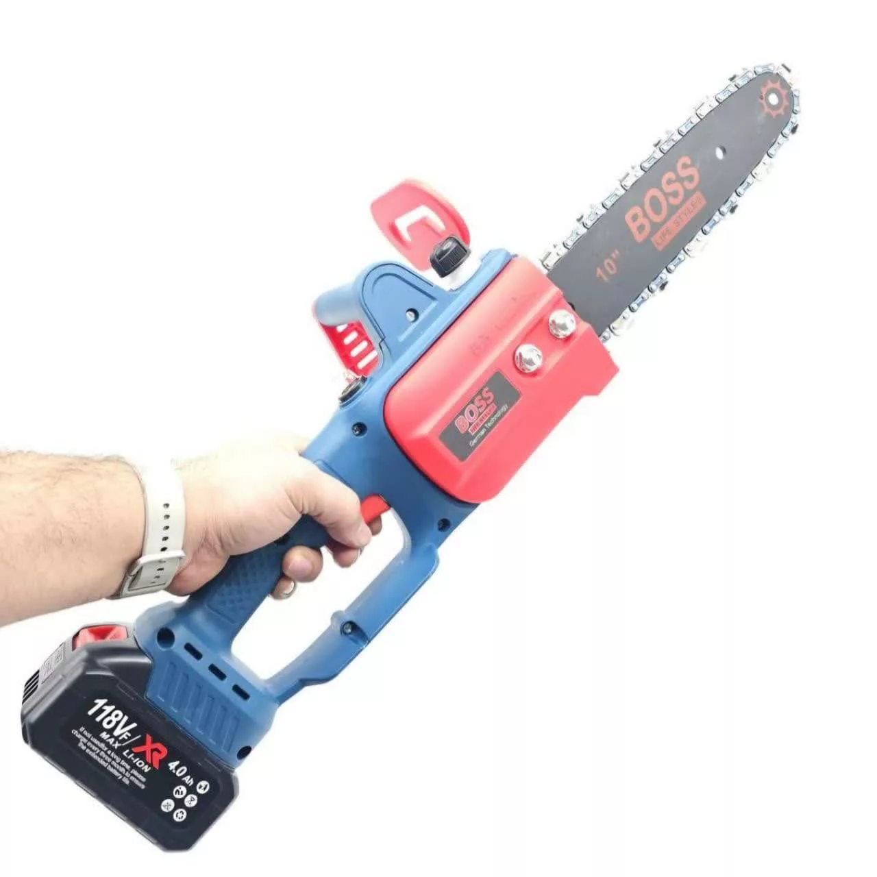 اره زنجیری شارژی باس مدل 25CM