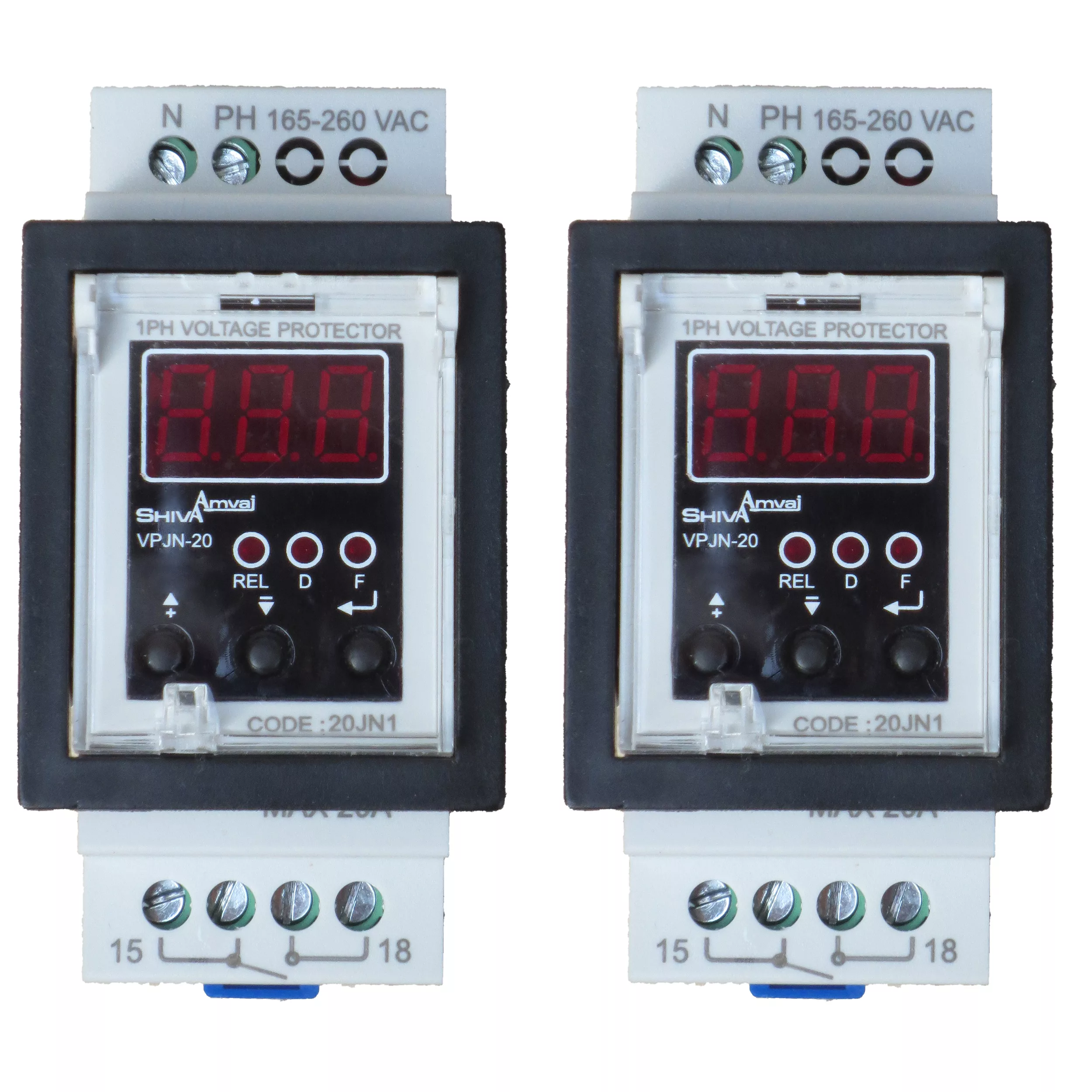 محافظ ولتاژ شیوا امواج مدل VPJN-20 بسته دو عددی