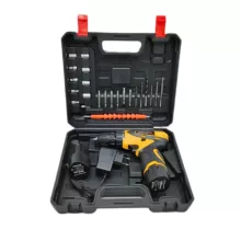 دریل پیچ گوشتی شارژی 10 میلیمتری 18 ولت هاردمن مدل 2102-18W مجموعه 30 عددی