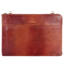 کیف دستی چرم بارز مدل DF30.LIZARD