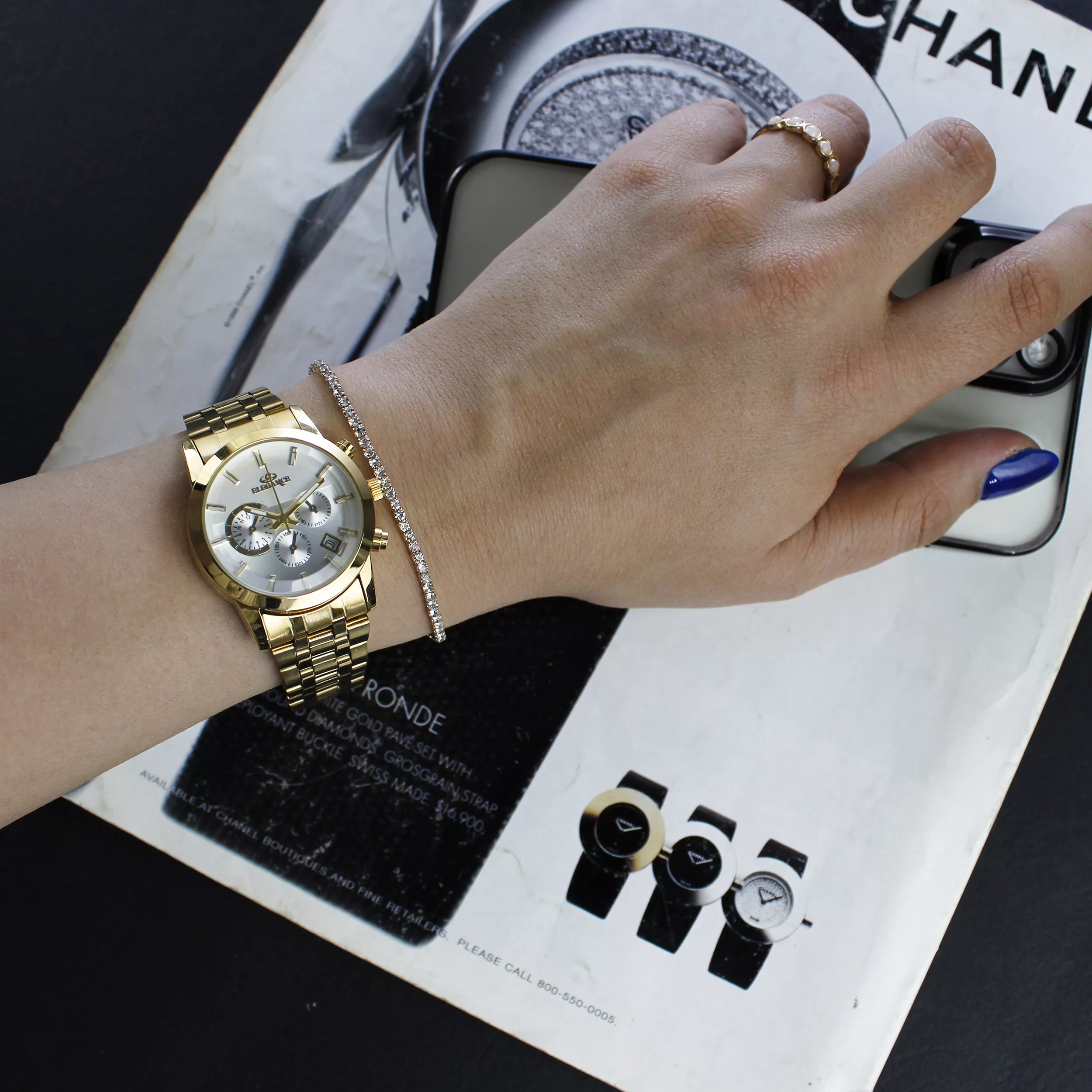 ساعت مچی عقربهای زنانه الگانس مدل EZSS9970