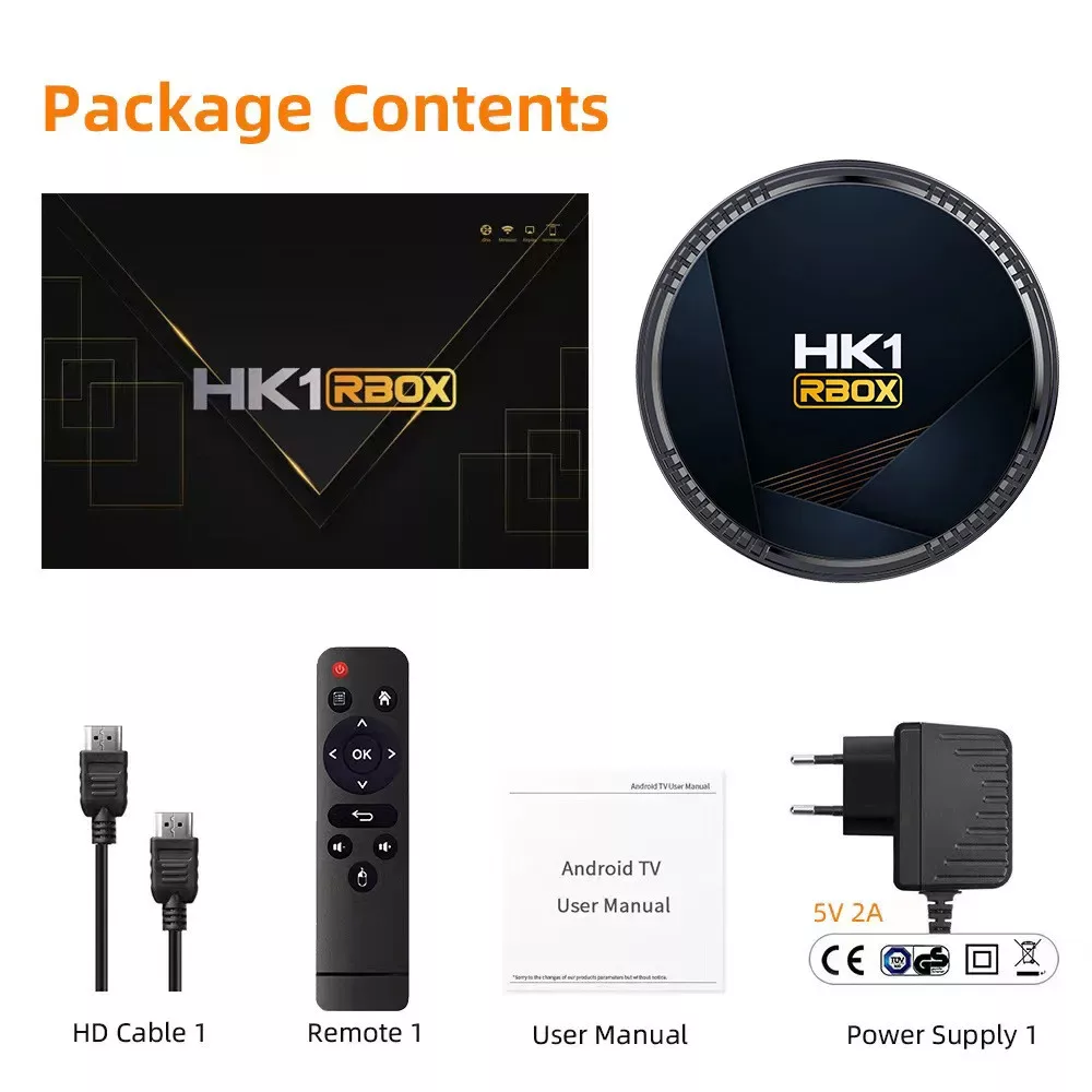 اندروید باکس مدل HK1 RBOX H8
