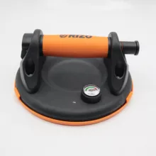 قاپک شیشه تک قلو ریزو مدل پمپی گییج دار کد YP-PLASTIC-SC200-8INCH