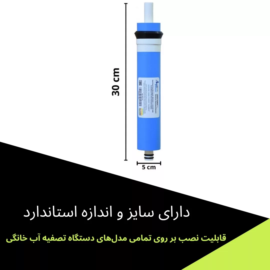 فیلتر ممبران دستگاه تصفیه کننده آب آکوا پیورست مدل AP-M4 مجموعه 4 عددی