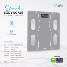 ترازو دیجیتال پاوا مدل PW-SBSAP231-BG