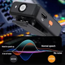 میکروفن یقه ای بی سیم مدل k66