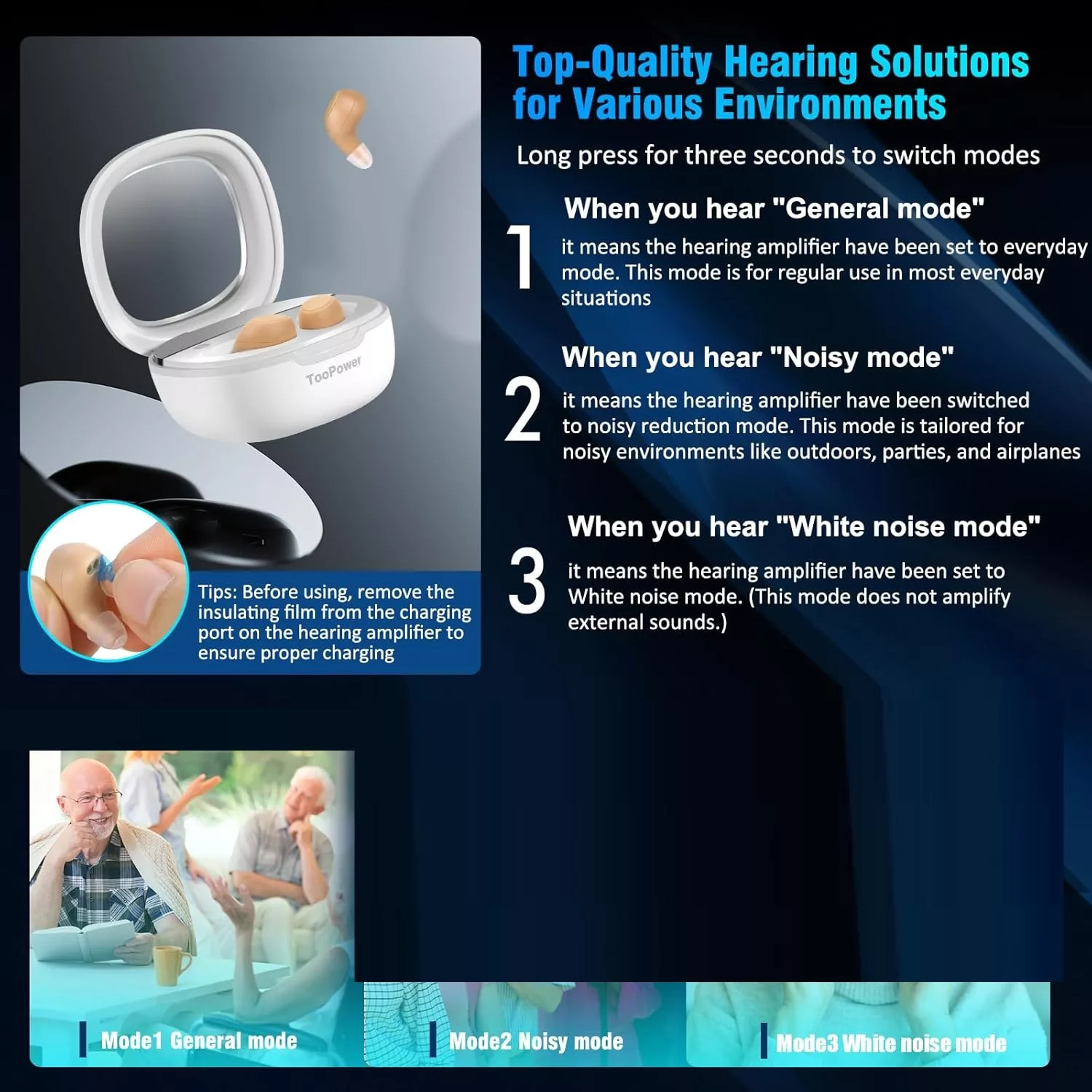 سمعک توپاور مدل TM-1122