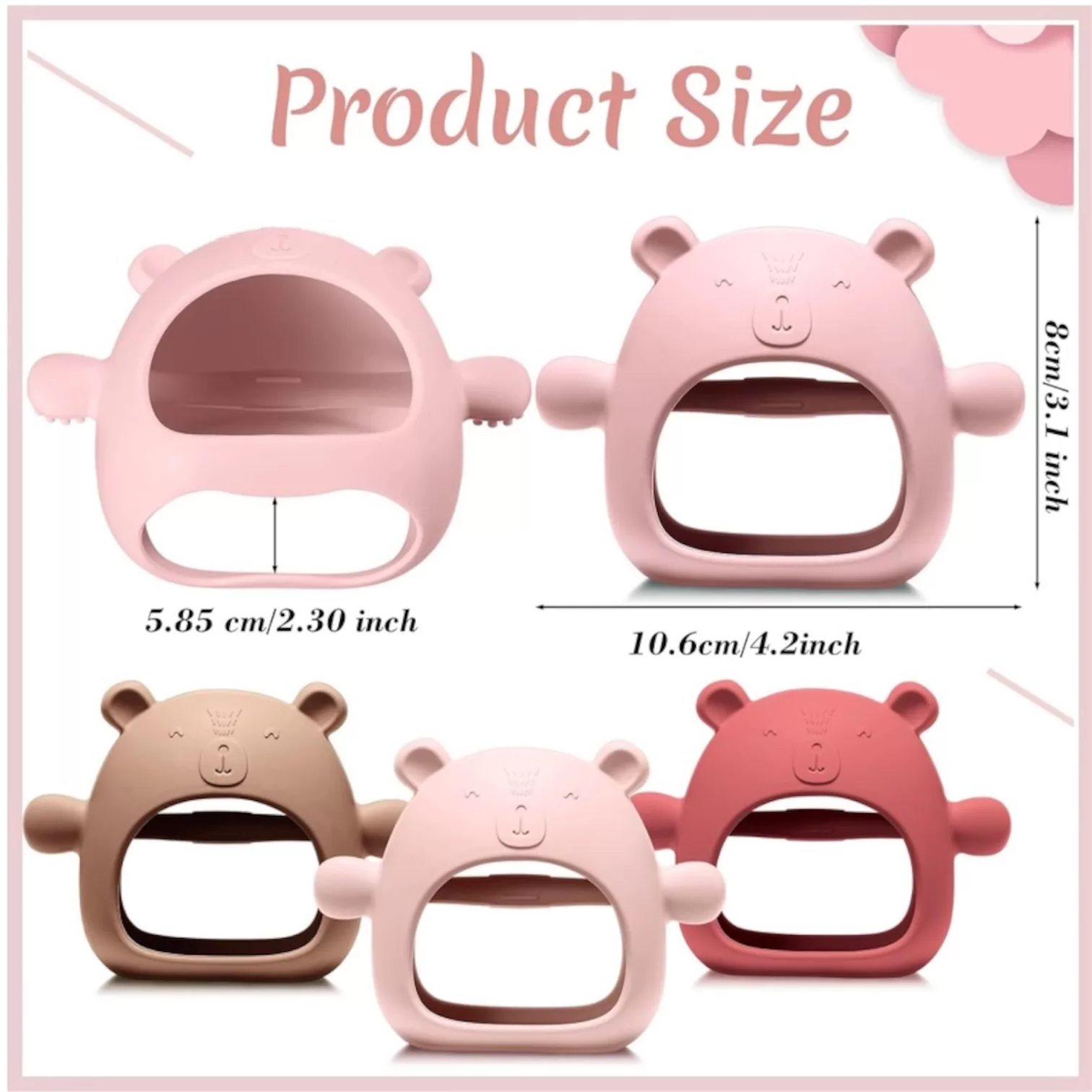 پستانک ارتودنسی مدل سیلیکونی کد DN33