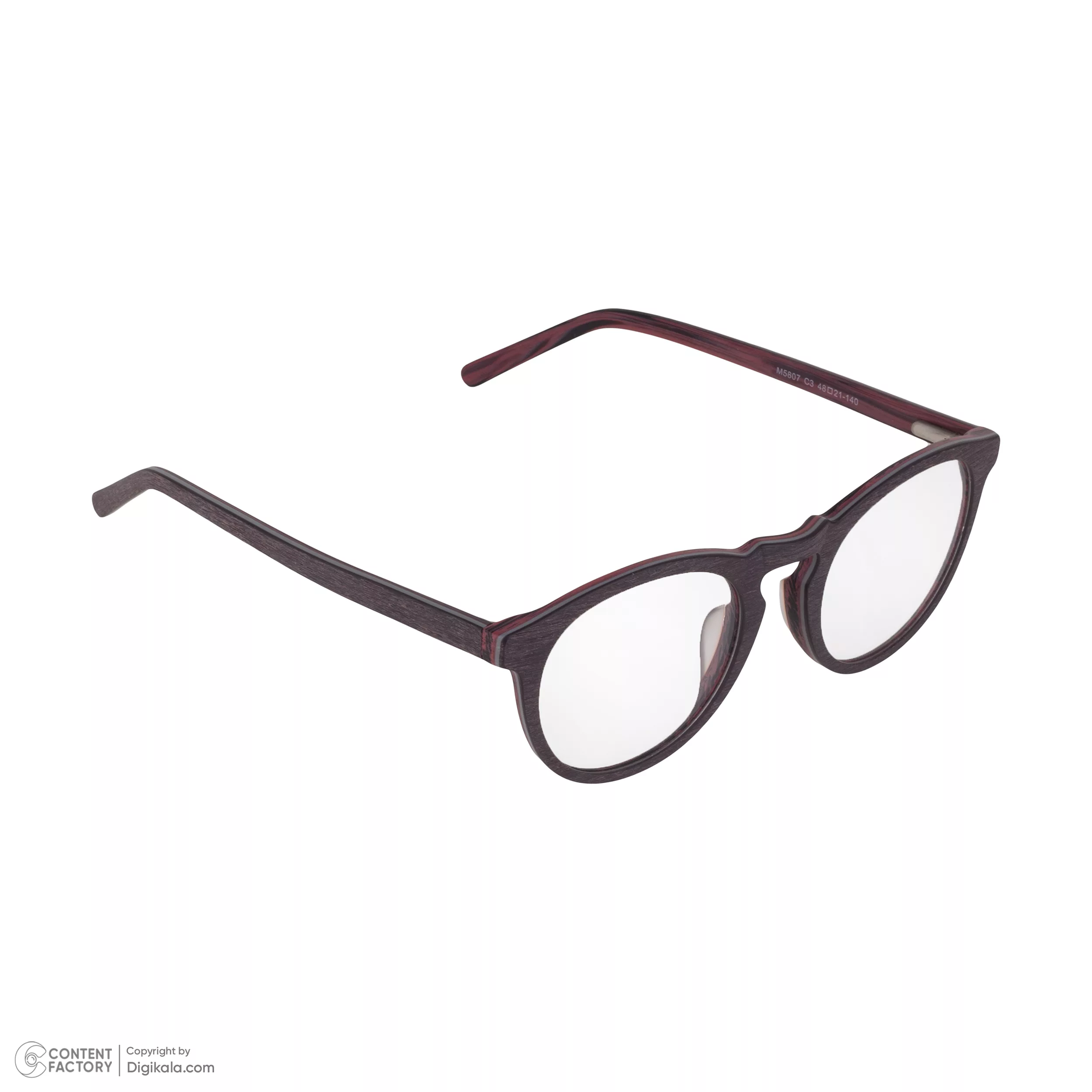 فریم عینک طبی مدل M5807C3 Acetate Wooden Pattern
