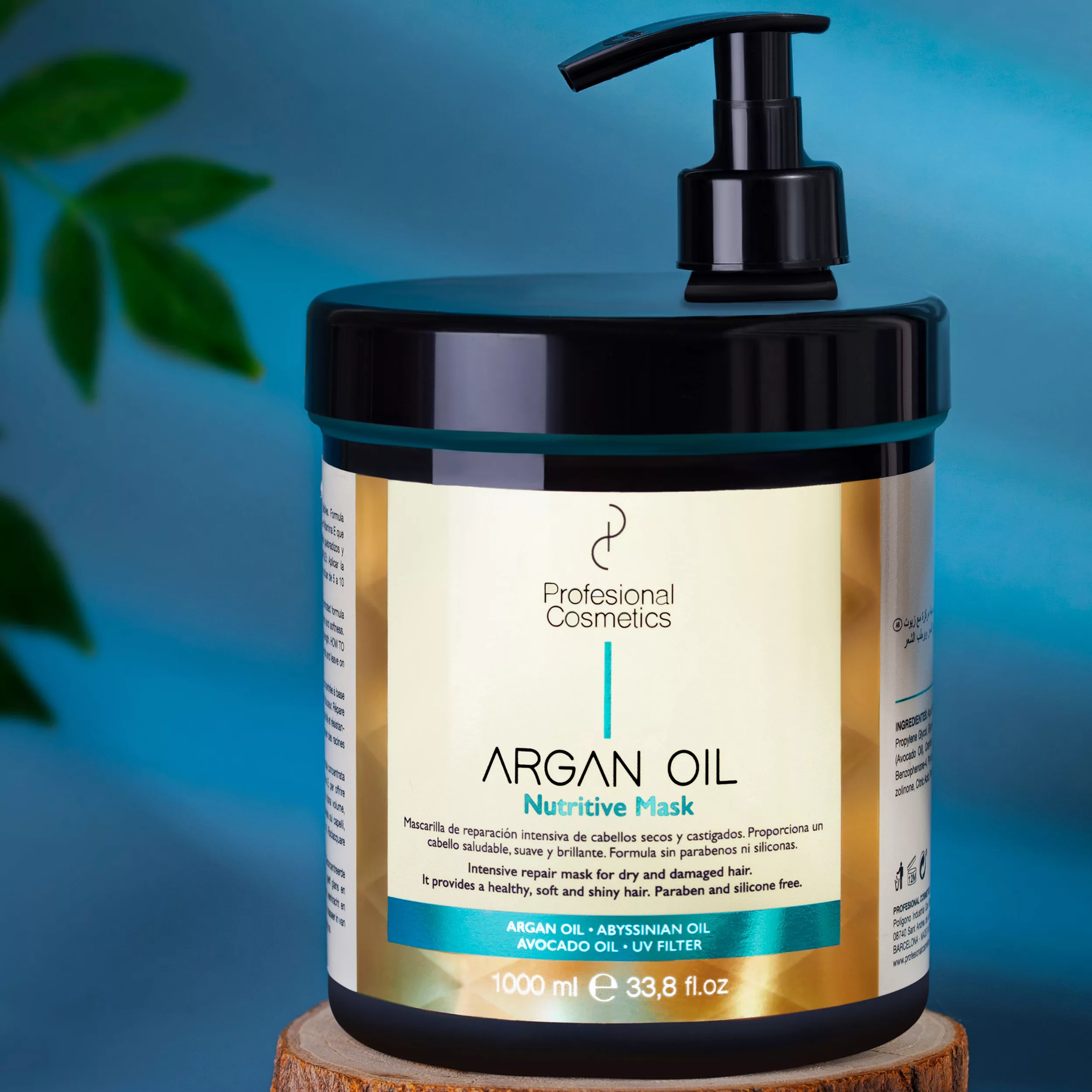 ماسک مو پروفشنال کازمتیکز مدل Nutritive حجم ۱۰۰۰ میلی لیتر