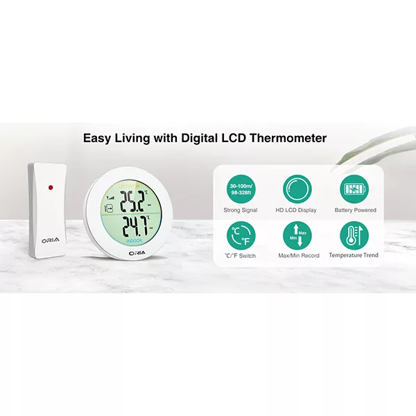 دماسنج دیجیتالی اوریا مدل WA9W