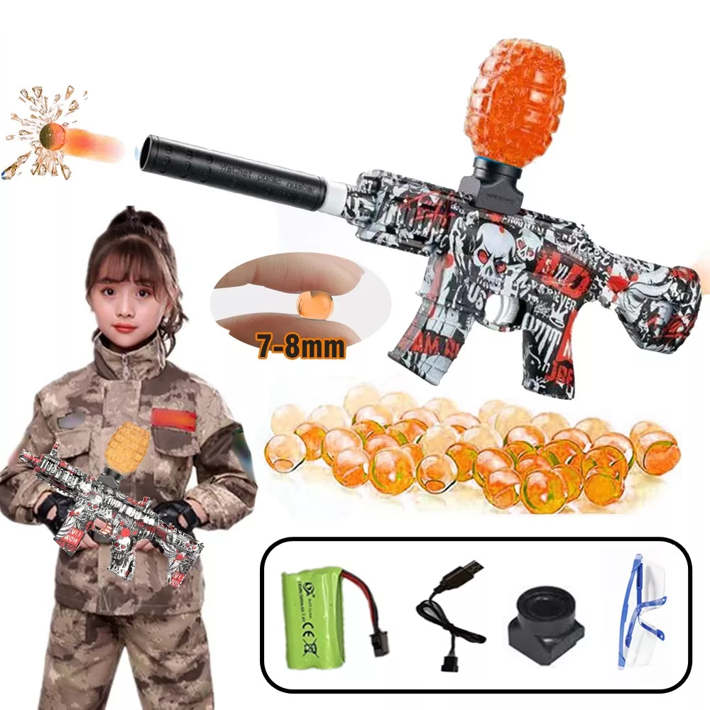 تفنگ بازی مدل تیر ژله ای Mini M416