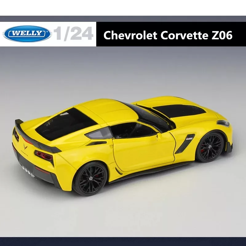 ماکت ماشین ولی مدل 2017 chvrolet corvette z06