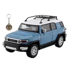 ماکت ماشین ناب سل مدل تویوتا اف جی کروز فلزی TOYOTA FJ CRUISERبه همراه جاسوییچی