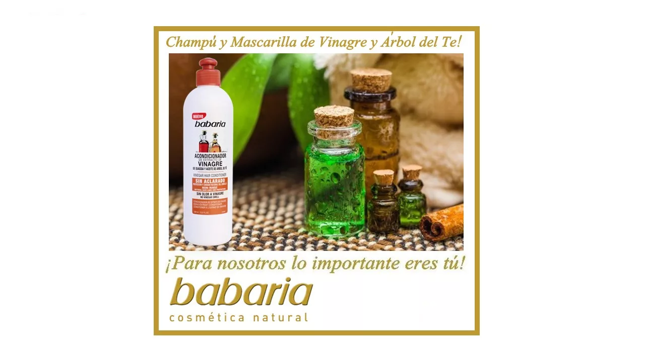 شامپو باباریا مدل Vinegar حجم 600 میلی لیتر