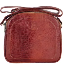 کیف رودوشی زنانه چرم بارز مدل DG81.LIZARD