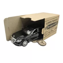 ماکت ماشین ناب سل مدل بنز فلزی سقف کهکشانی BENZ E300 به همراه جاسوییچی