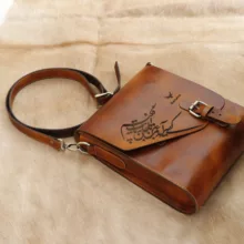 کیف رودوشی چرم بارثاوا مدل 1203n