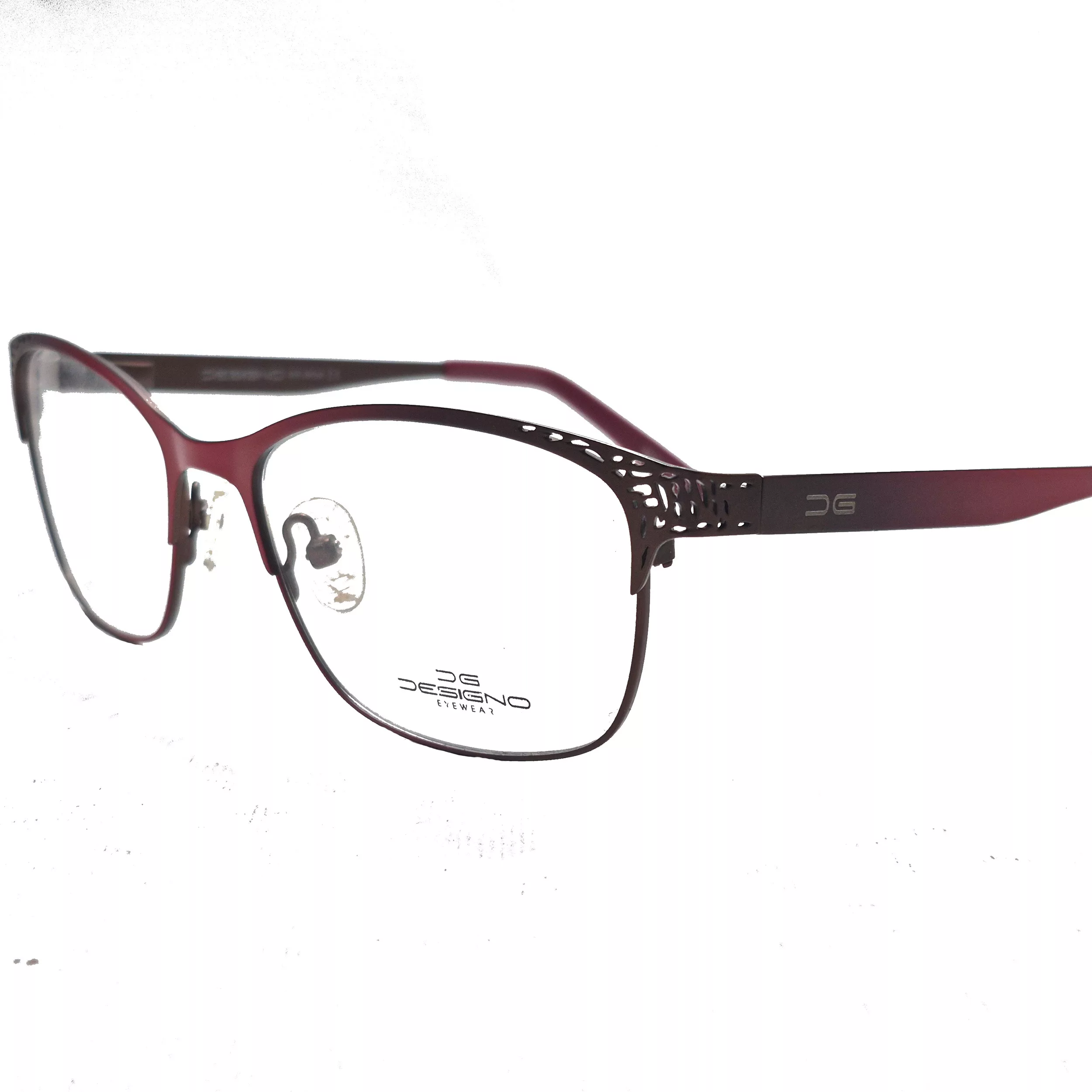 فریم عینک طبی مستطیلی زنانه دیزاینو مدل 1142 مناسب برای صورت های گرد و بیضی