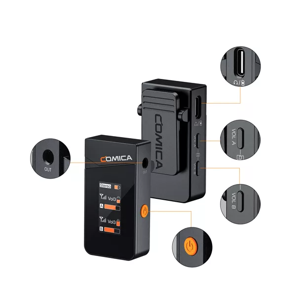 ست میکروفن بی سیم کامیکا مدل Vimo C1