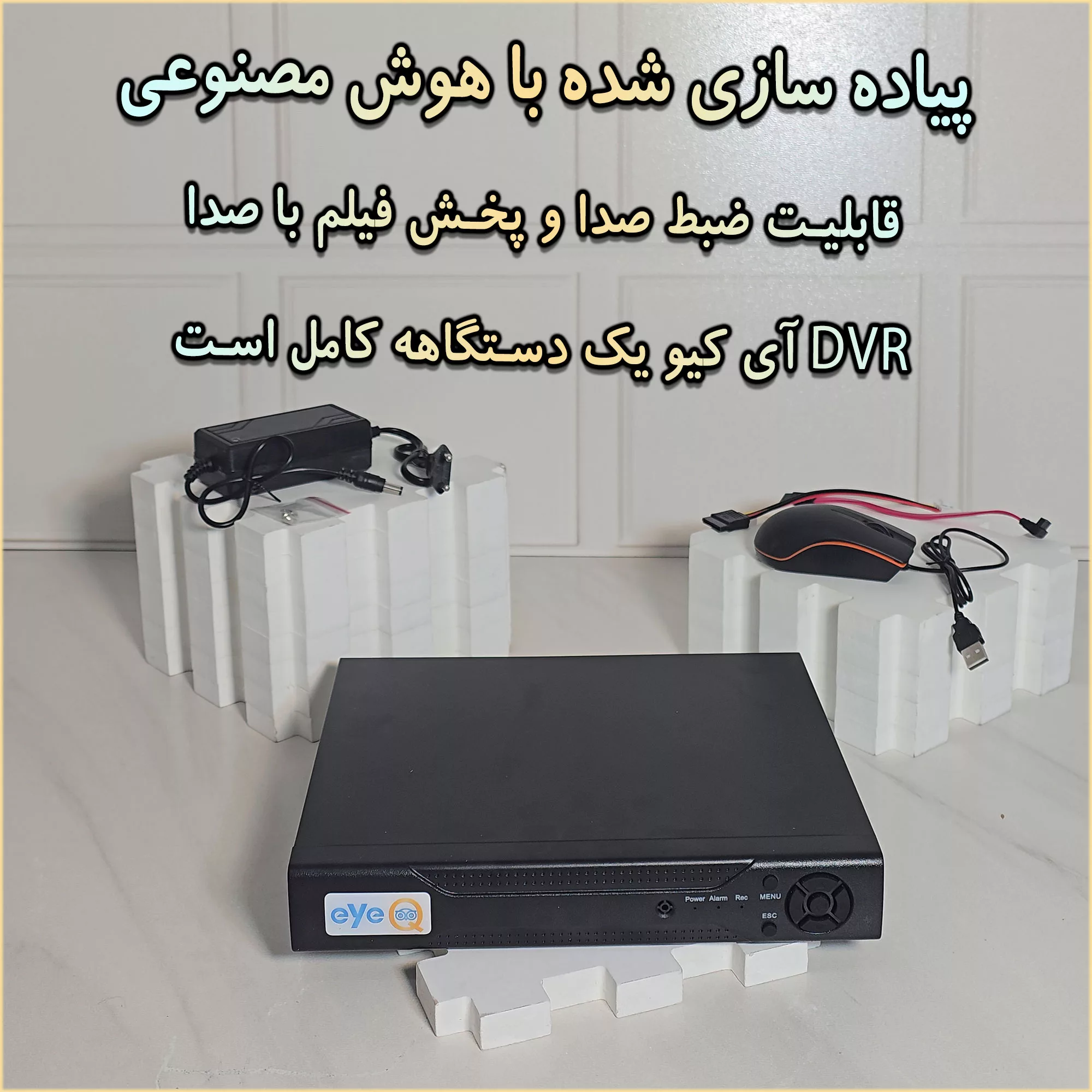 ضبط کننده ویدیویی آی کیو مدل Pro-VR کد US